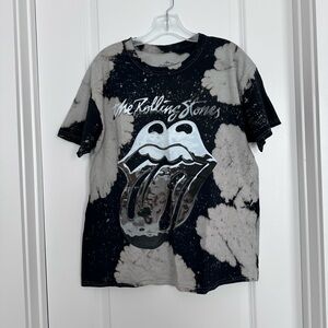 Rolling Stones Graphic Tee - Black and White